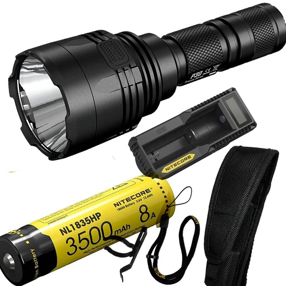 NITECORE P30 вспышка светильник CREE XP L HI V3 светодиодный макс. 1000 лм 8 режимов работы луч