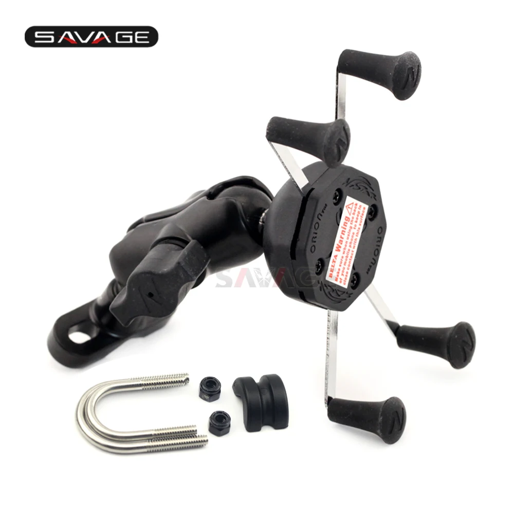 GPS Navigation Bracket Phone Holder USB Charger For BAJAJ Pulsar 200NS 2012-2016 Motorcycle Accessories Support Stand X-Grip | Автомобили