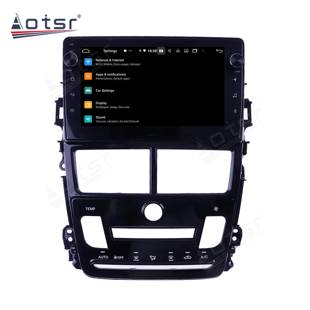 

4+128G For Toyota Yaris Vios 2017-2020 Android10 Car Multimedia Player GPS Navigation Auto Stereo Radio Audio Head Unit Carplay