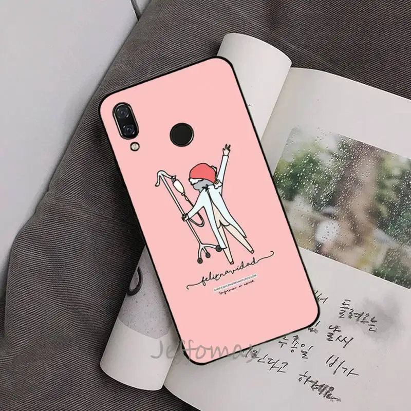 

Cartoon Medicine Doctor Nurse Phone Case For Xiaomi Redmi note 4 4X 8T 9 9s 10 K20 K30 cc9 9t pro lite max