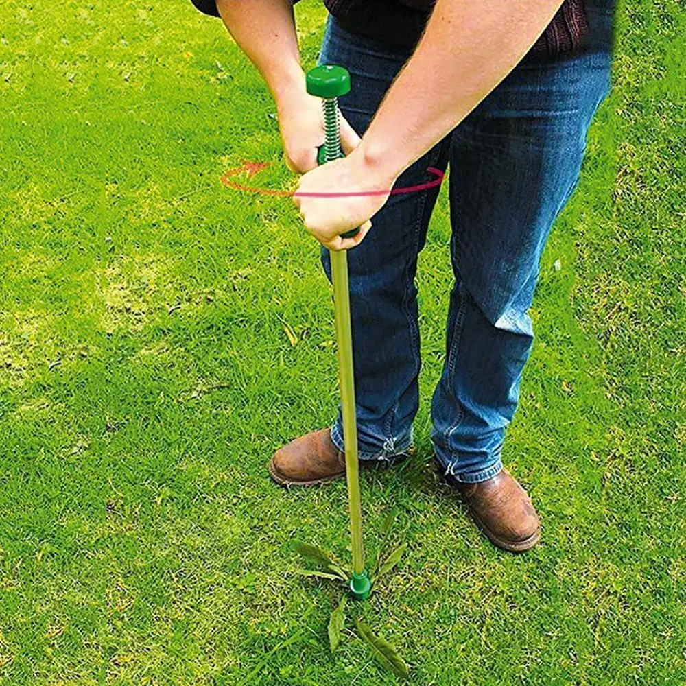 Portable Root Remover Durable Manual Outdoor Garden Lawn Stand Up Lightweight Weed Puller Killer Tool Aluminum Long Handled | Инструменты