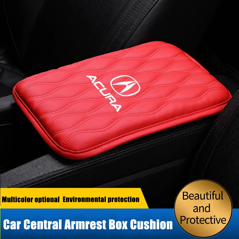Car Armrest Mat Armrests Storage Box Pad for Acura Tl Tsx Rsx Integra Rdx Nsx Rlx CDX MDX RDX ZDX TL TLX Interior Accessories |