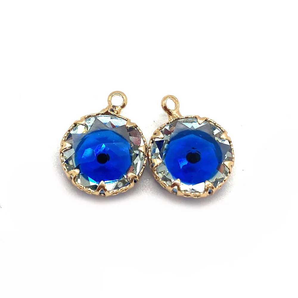 

Pendant Necklace Jewelry Making Pendant Metal Crystal Jewelry Multi-color Alloy Pendant DIY Bracelet Accessories