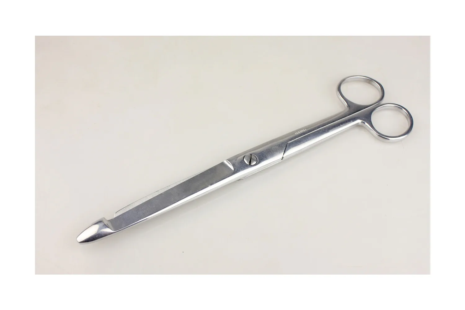 

JZ Anorectal abdomen surgical instrument medical large small intestine scissors ball head 24cm appendix cecal scissors