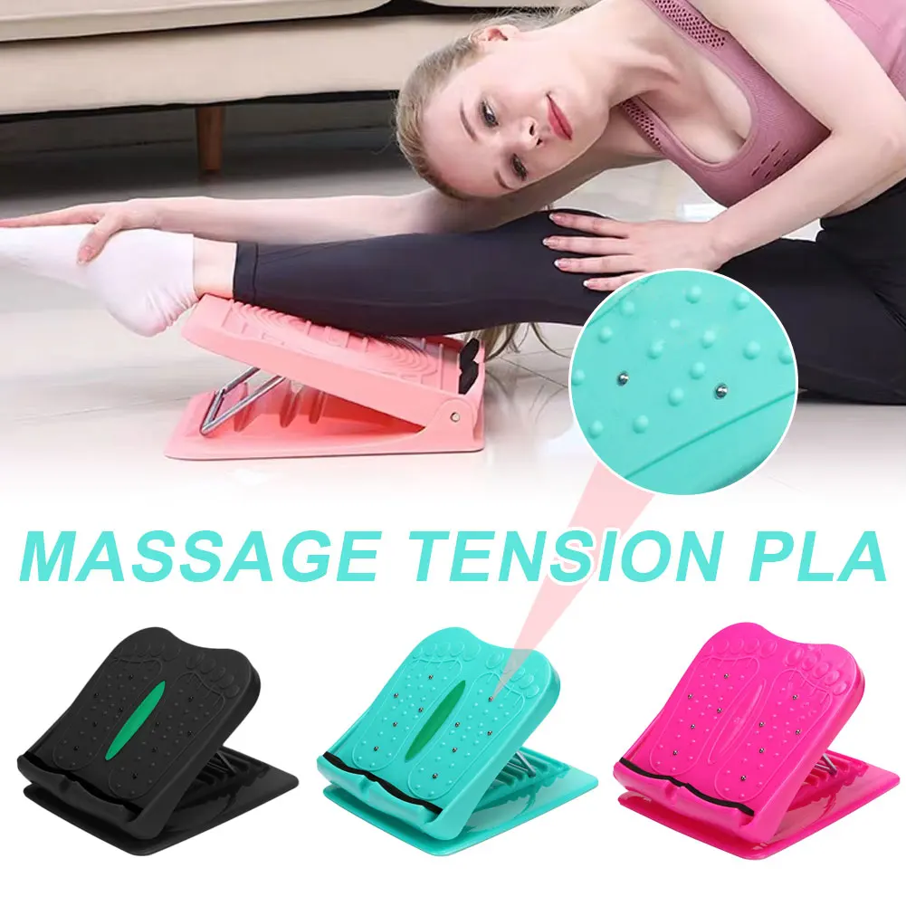 

Magnet Foot Stretcher Leg Stretcher Magnet Massage Adjustable Incline Boards Recover X-leg O-leg Portable Slant Board Home Fitne