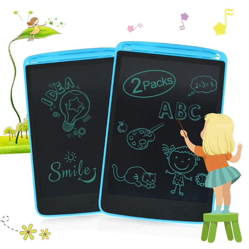 

8.5" Drawing Handwriting Pad 3D Magic Drawing Pad LED Writing Board Luminous Graffiti Drawing Board Educational Toys