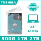 Внутренние жесткие диски TOSHIBA 500G, 1ТБ, 2,5 дюйма, SATA, для ноутбуков, 5400-7200 обмин