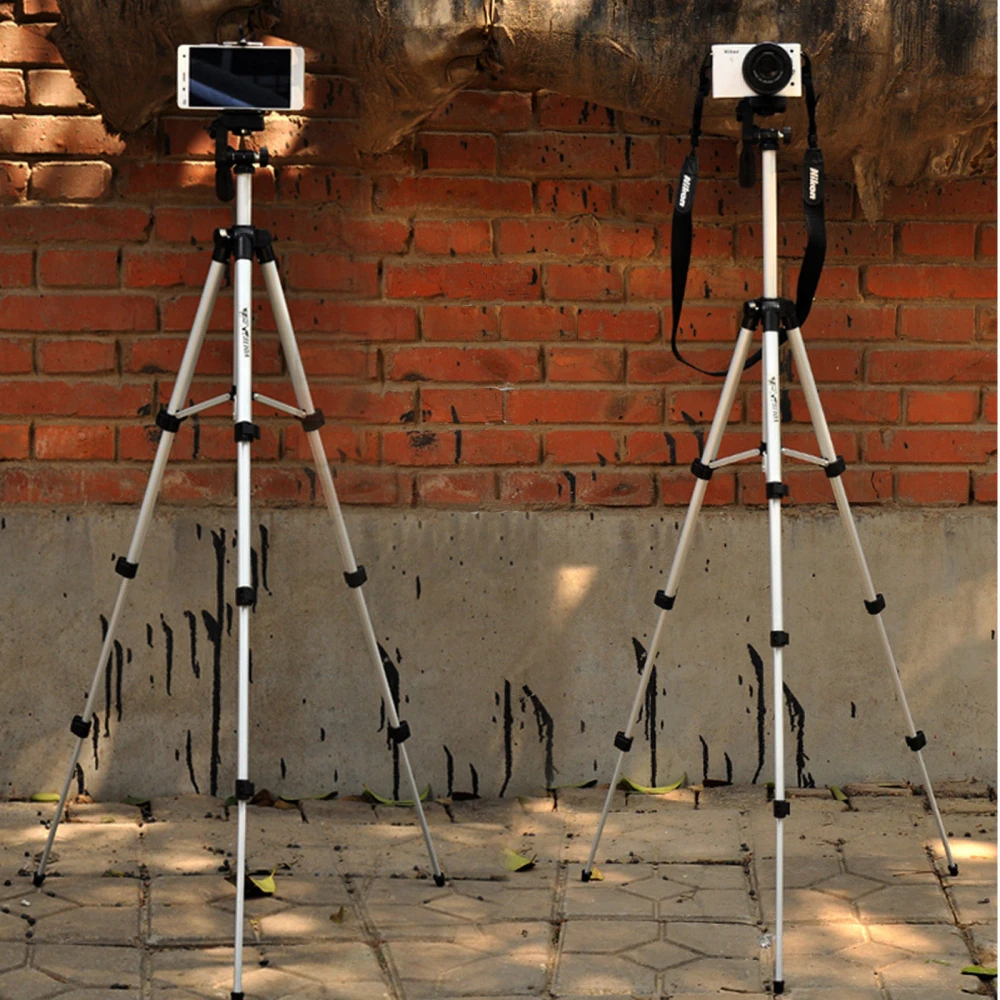 Камера телефона штатив Трипод стойка держатель Портативный легкий с держателем
