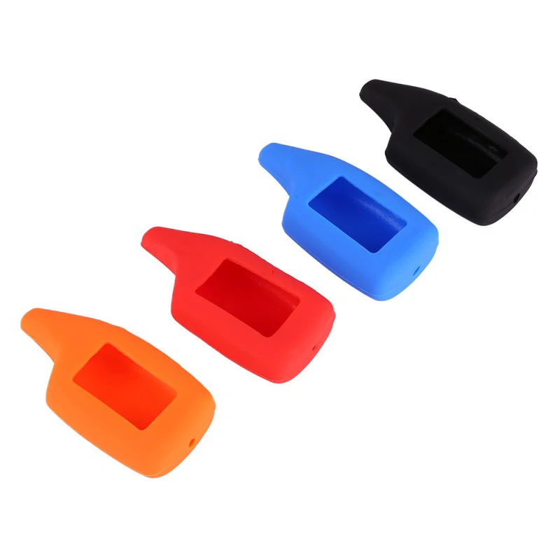 Two Way Car Alarm Silicone Case For Scher-Khan Magicar 5 6 LCD Remote Only fit Scher khan M5 Key Cover New | Автомобили и