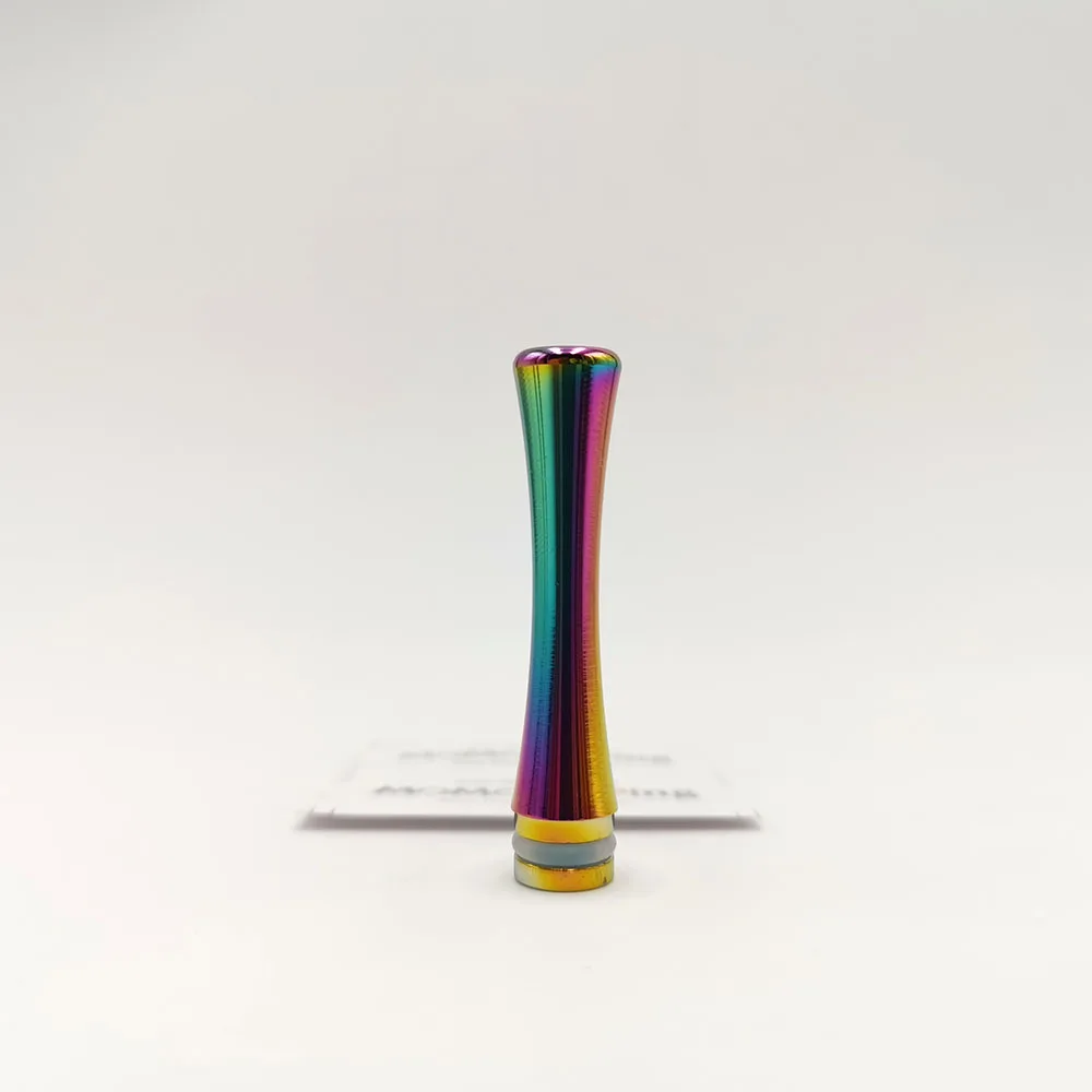 Small Waist Tower Shape Алюминиевый 510 длинный тип Насадка для капельного наконечника Drip Tip для Uwell Crown 4 IV/Uwell Valyrian/OFRF Gear RTA.