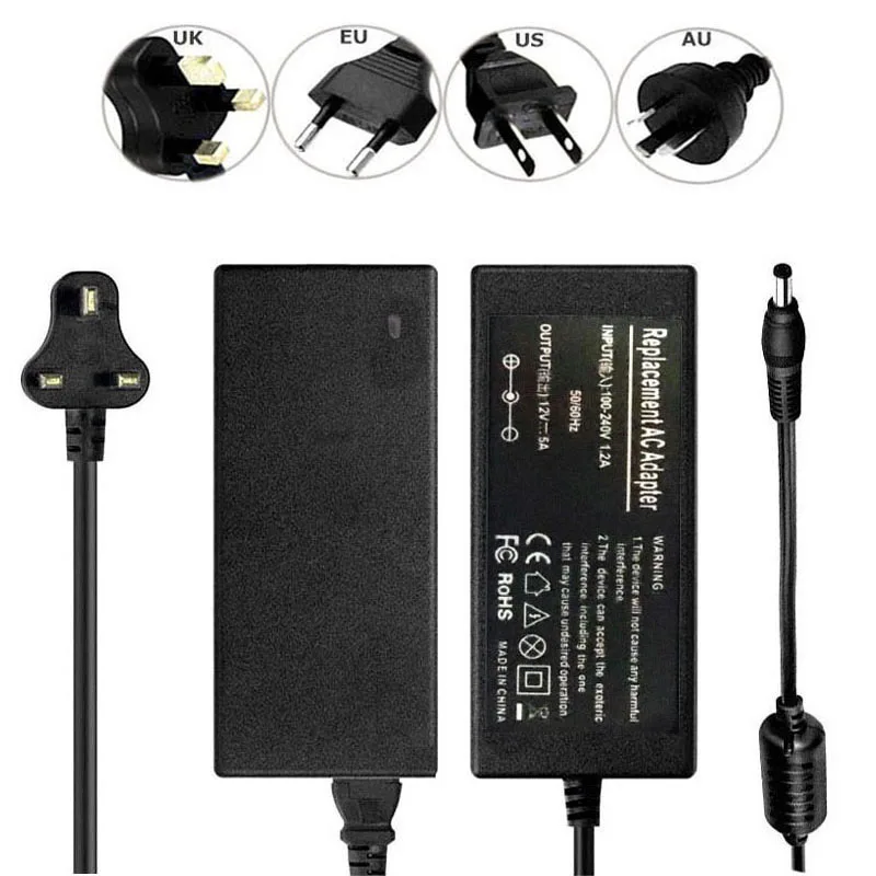 5A 12V блок питания для Turnigy Accucel 6/iMax B6 6A 50w LiPo зарядное устройство 60W|Адаптеры