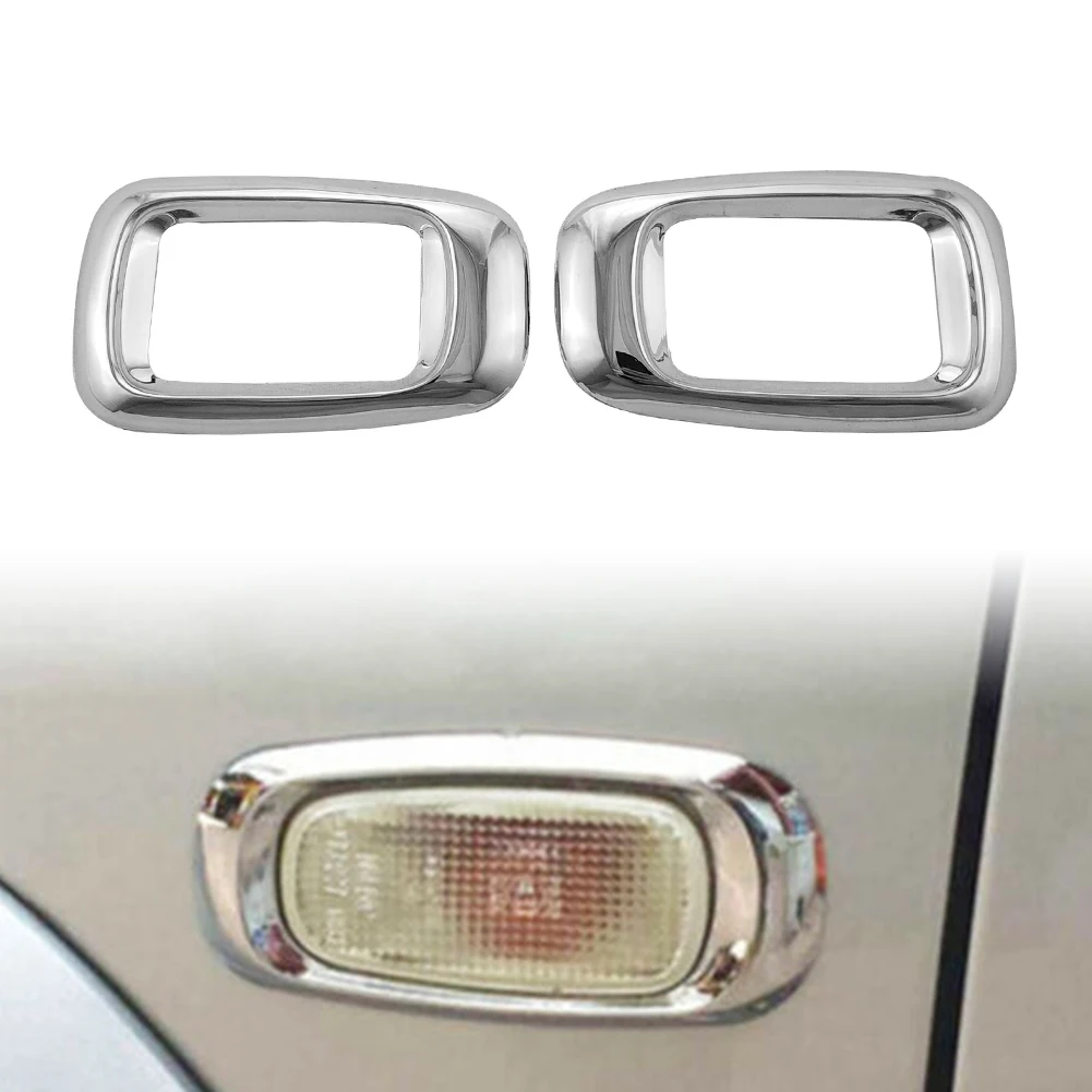 2 шт. накладки на автомобильные фары для Toyota Land Cruiser Prado FJ120 2003 2004 2005 2006 2007 2008 2009 хром