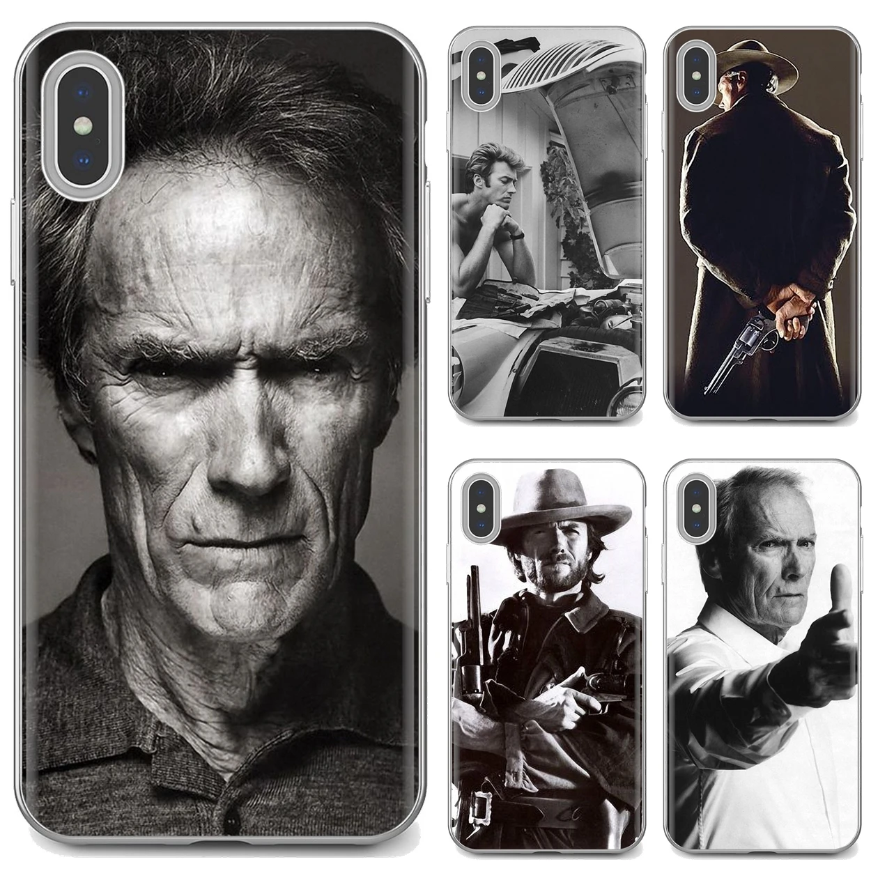 Силиконовый чехол Taili Song Roth USA Clint Eastwood для Huawei Y6 Y5 2019 Xiaomi Redmi Note 4 5 6 7 8 Pro Mi A1 A2 A3 6X 5X 7A |