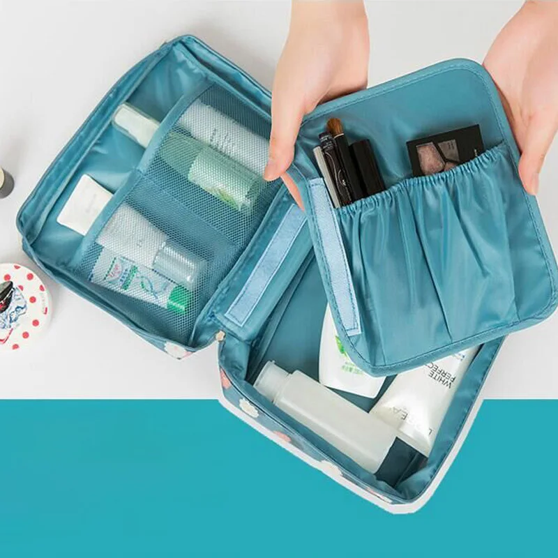 Многофункциональная женская косметичка водонепроницаемая сумка для хранения