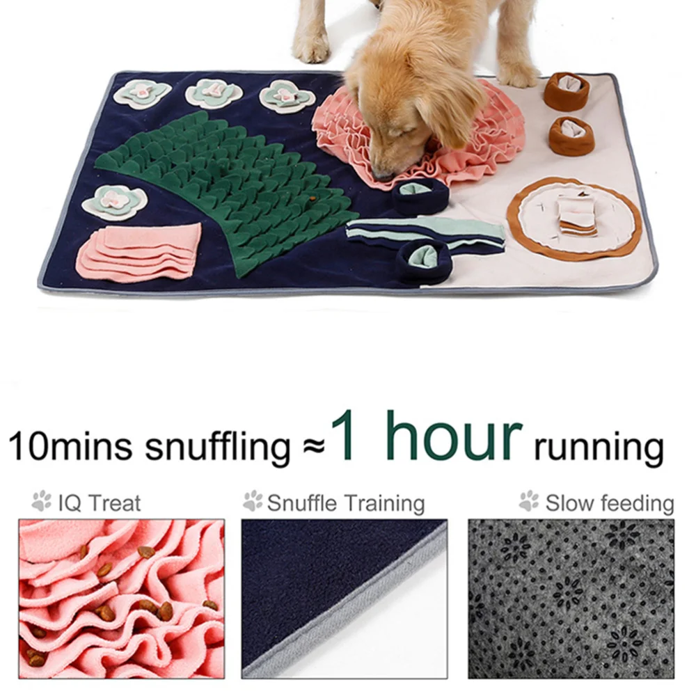 

Pet Feed Training Pet Sniff Smell Pad Food Feeding Creative Dog Feeder Mat