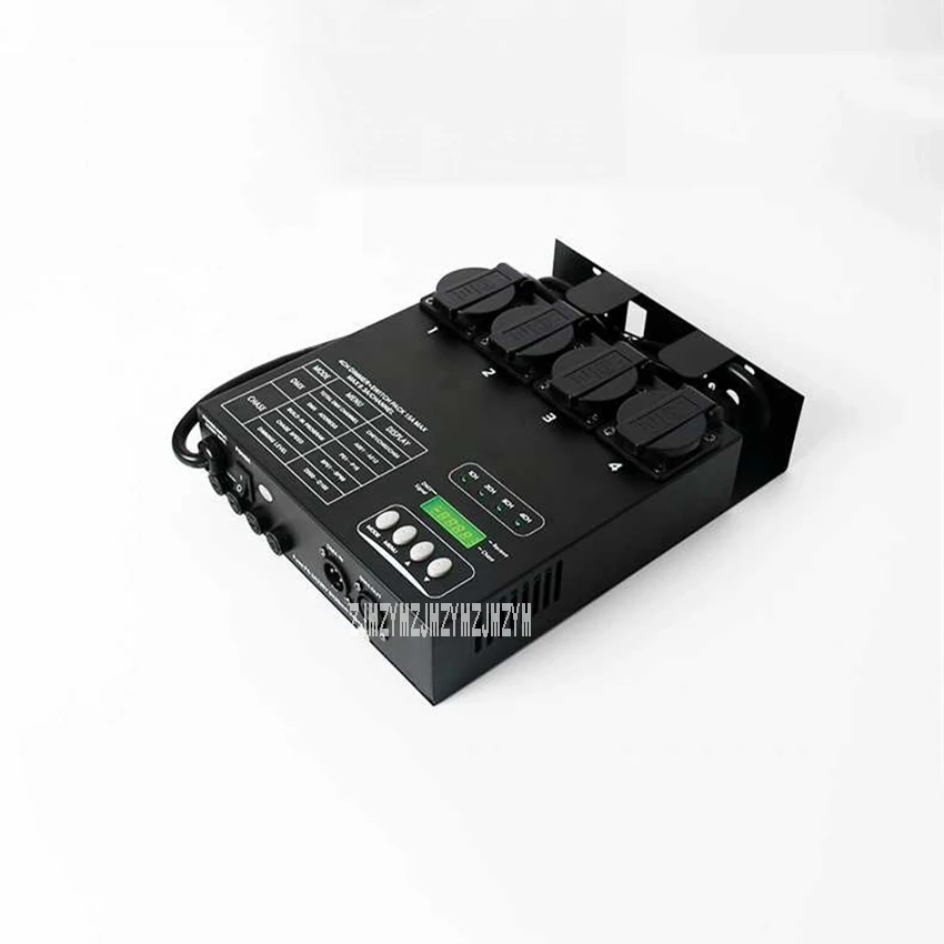 AMT 8008 DMX 512 штепсельная вилка ЕС 1 кВт диммер 4 канала силиконовая Упаковка коробка