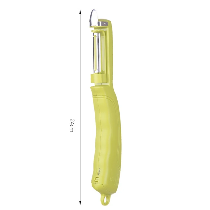 

Handheld Electric Fruit Peeler Peeling Cutter Stainless Steel Blade Peeling Machine Save Time and Effort Kitchen Appliance