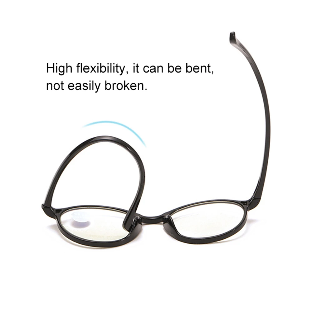

Classic Round Frame Unisex Reading Glasses Anti Blue Rays Presbyopia Eyeglasses with Strength+1.00~+4.00