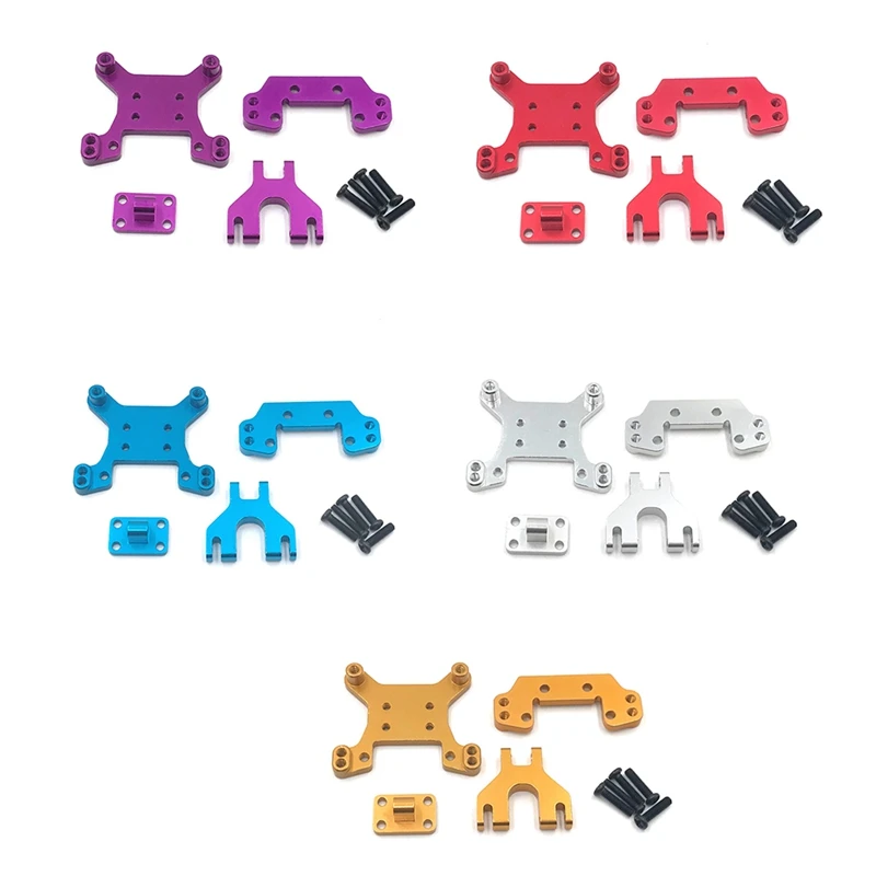 

for Wltoys 124018 Metal Front & Rear Shock Absorber Tower Mount Board Upgrade Accessories 1/12 RC Car Parts