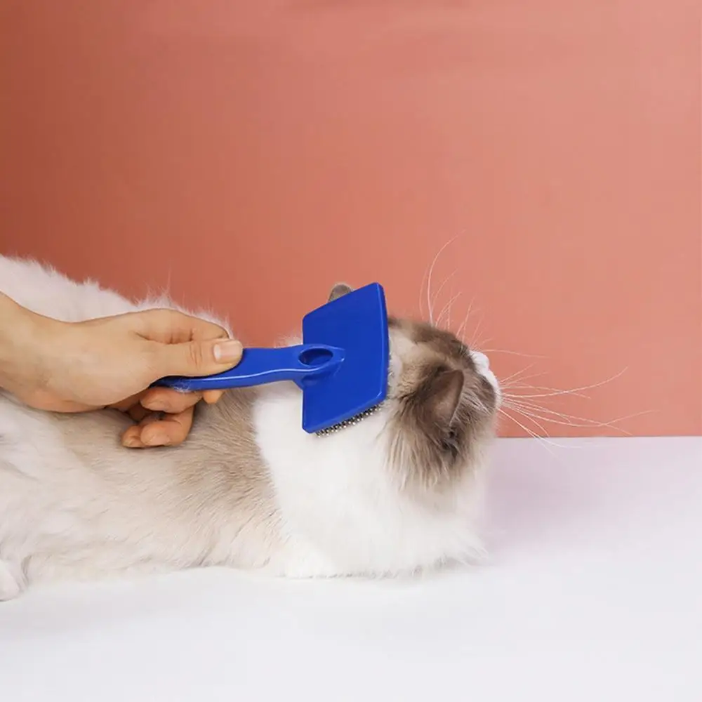 Игла для вычесывания собак быстрое очищение триммер щенков и котят щетка