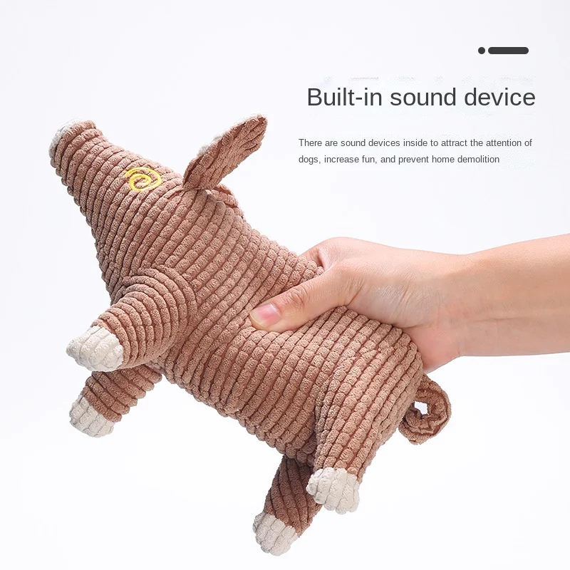 Игрушка для домашних животных игрушка из кукурузного пуха поросенок