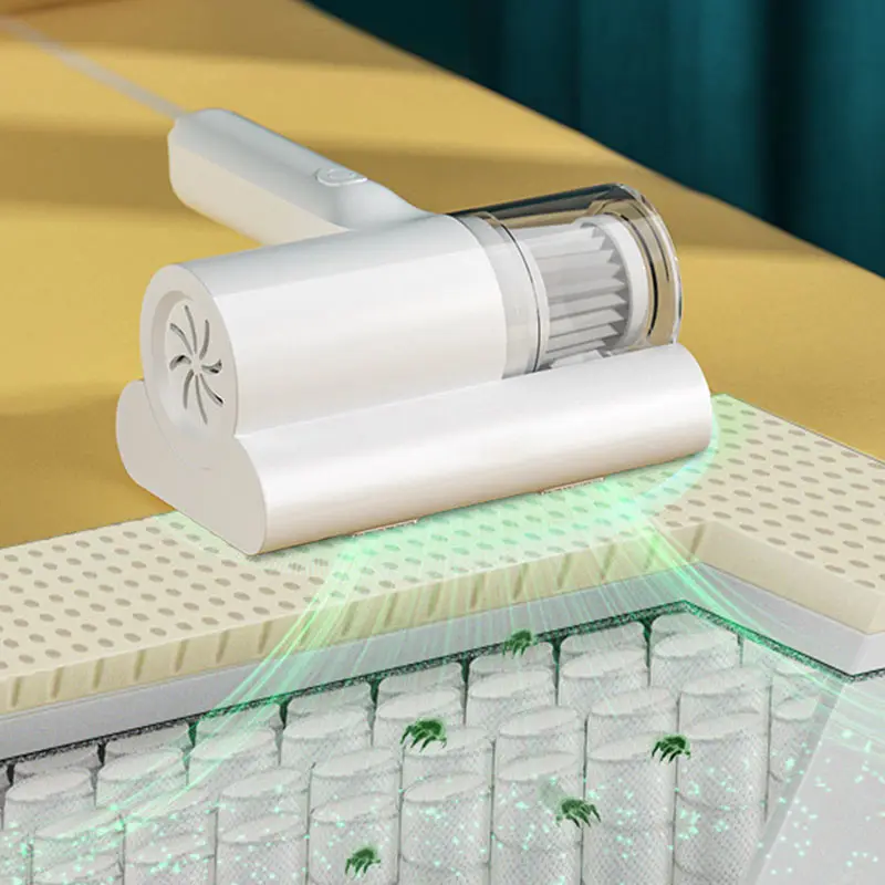 

Handheld Mite Removal Machine Vacuum Cleaner UV 10KA Mite Removal Instrument White Bed Wireless Mite Remover Cleaning Machine