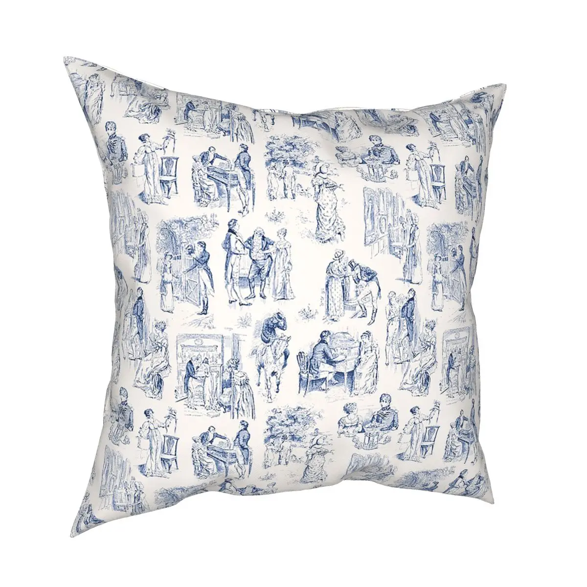 

Pride And Prejudice Jane Austen Pillowcover Decoration Cushions Throw Pillow for Living Room Polyester Double-sided Printing
