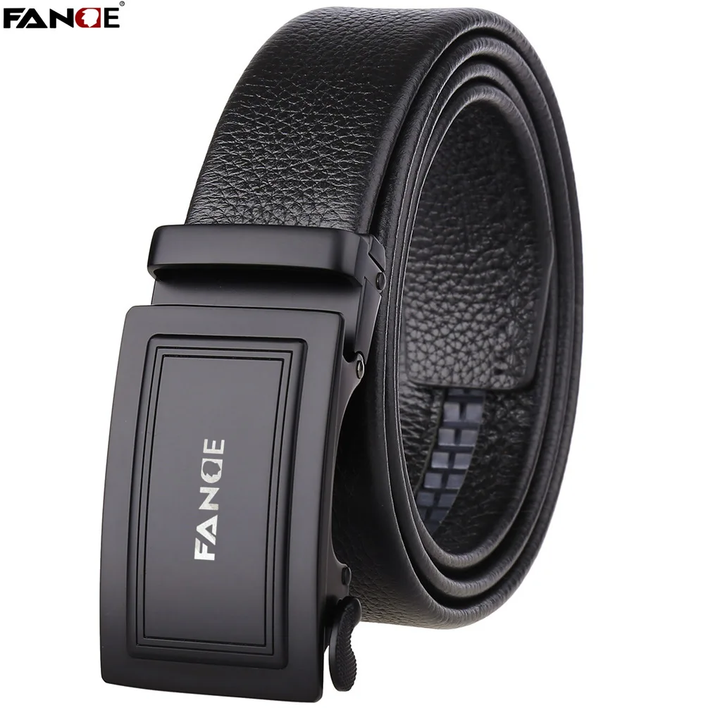 Мужской ремень из натуральной кожи FANGE роскошный высококачественной для джинсов