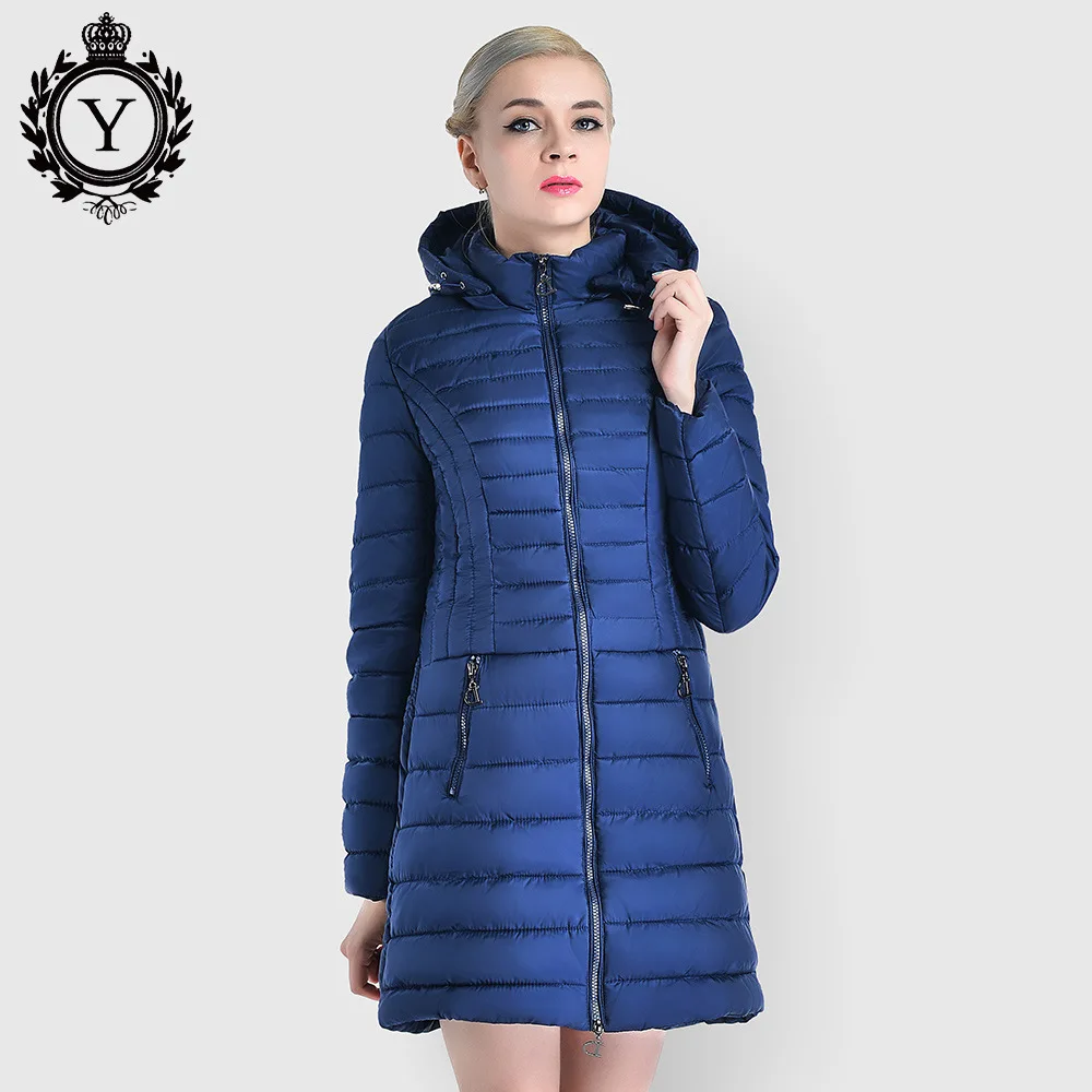 

2021 New Spring Women Parka Down Cotton Padded Quilted coats and jackets Long Spring Windproof Women's Warm Jackets