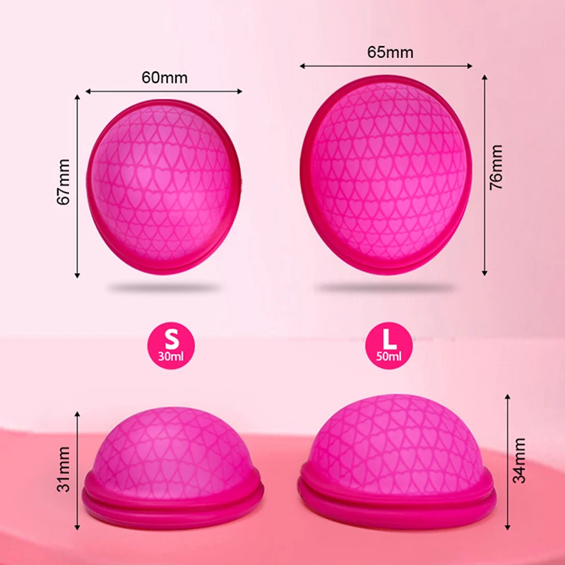 

1Pcs Menstrual Disc Flat-fit Design Menstrual Cup Extra-Thin Sterilizing Silicone Menstrual Disk Reusable Tampon/Pad Alternative