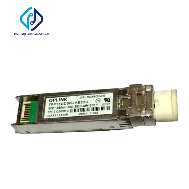 

Оптоволоконный приемопередатчик OPLINK TPP1XGDSOIZABE2G SFP + 850NM-10G-300M-MM-ESFP