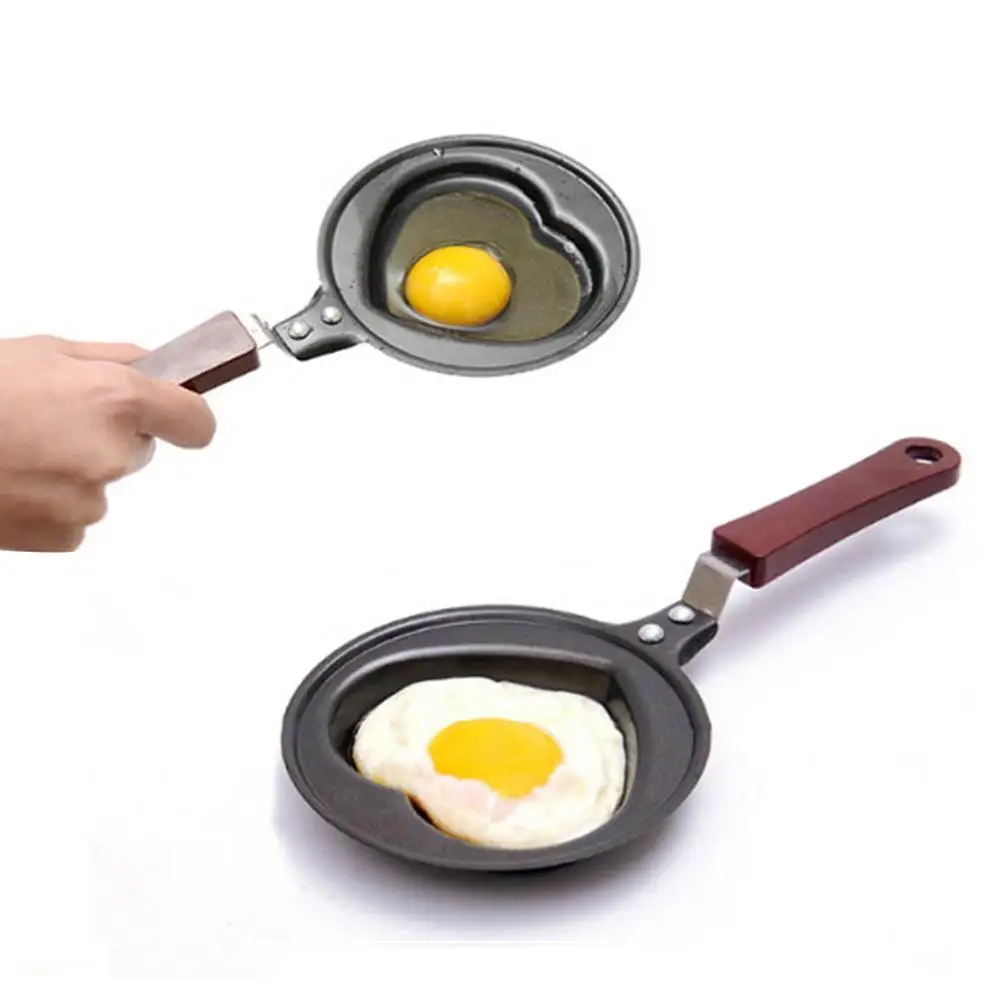 Форма для яиц симпатичная форма сковорода антипригарная нержавеющая сталь мини