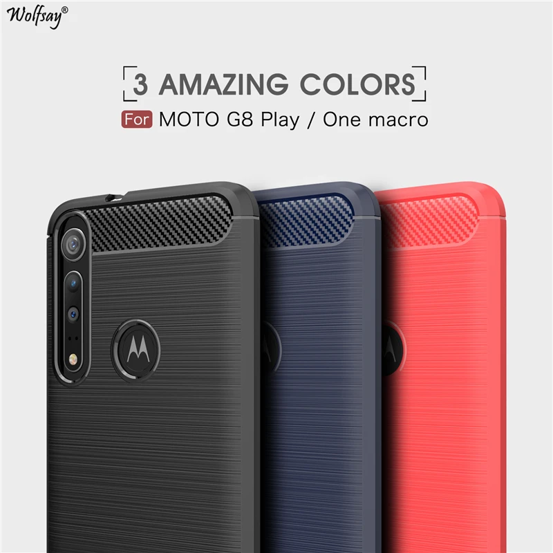 

Противоударный чехол для Moto One, чехол для макросъемки, мягкий чехол из ТПУ для Moto One, чехол для макросъемки, чехол для Moto One Macro
