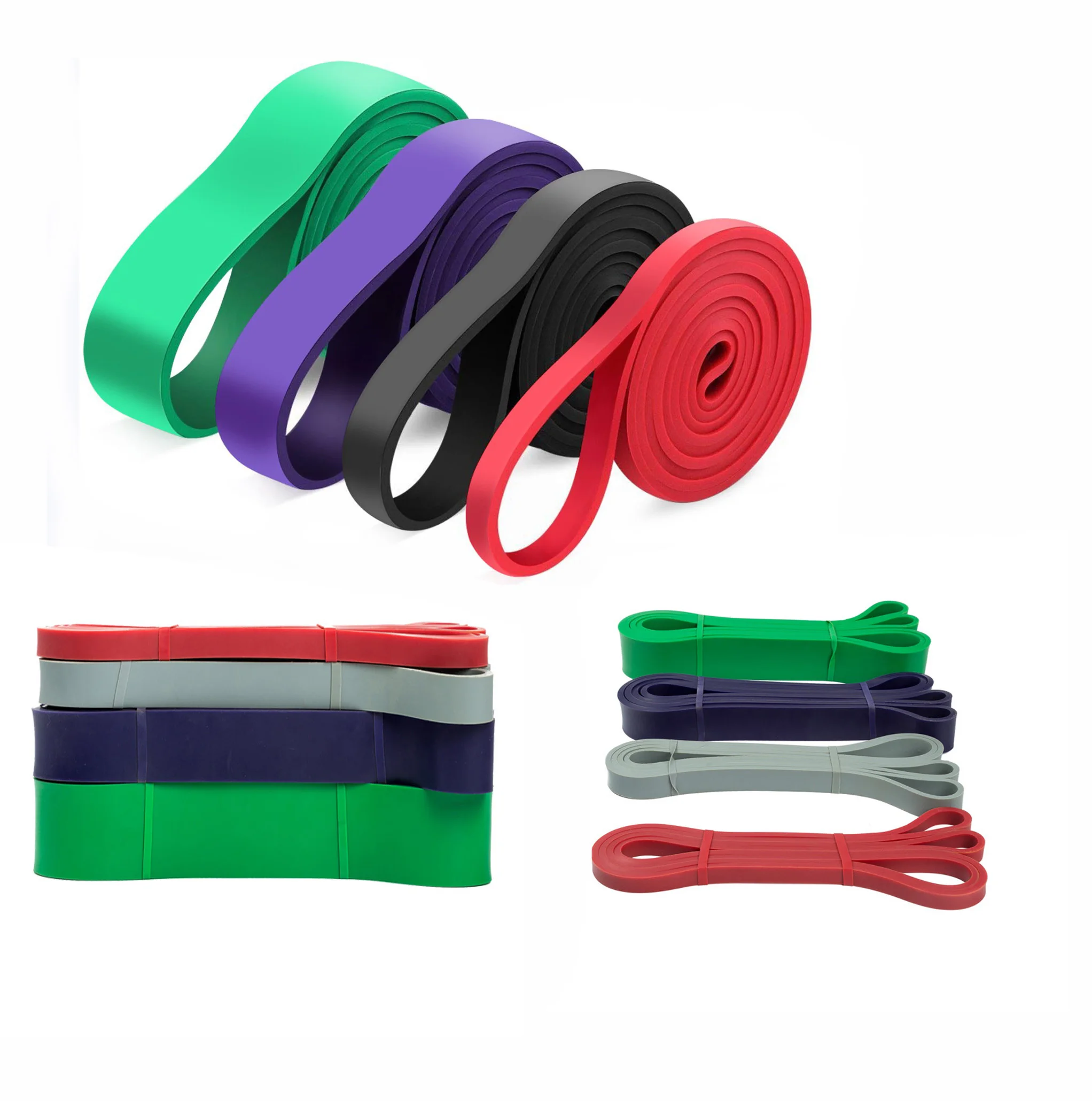 

4 шт./компл. тренировочная эластичная лента тренировочное оборудование для кроссфита силовое оборудование для пилатеса оборудование для фи...