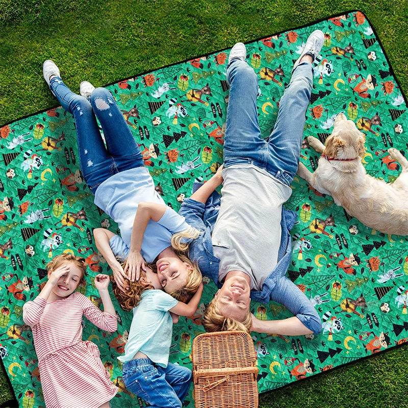 

Naturehike Outdoor Picnic Mat Water-resistant Portable Beach Mat Folding Camping Mat 660g Moisture-proof Blanket NH19D024-Z