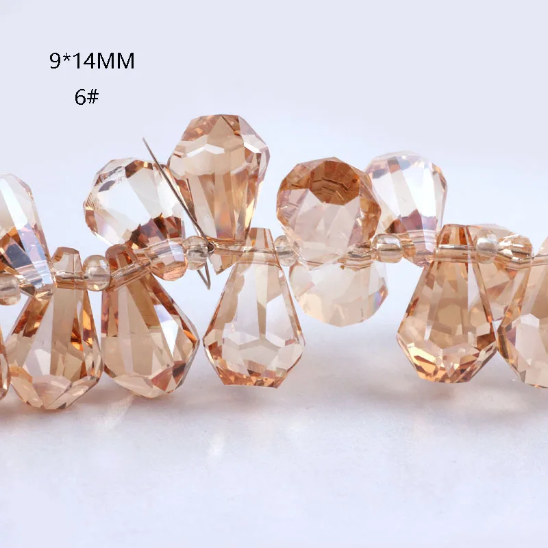 10 шт. Корейский крест пирсинг КАПЛЕВИДНАЯ кристальная бусина ожерелье серьги