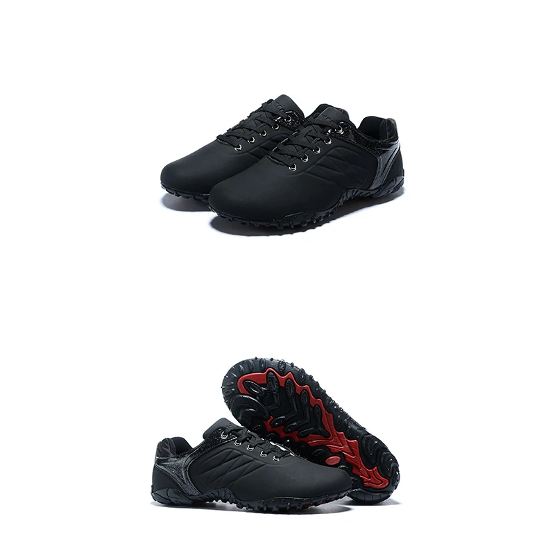 

Sneakers Golf Shoes Men Leather Waterproof Breathable Low-top Men Shoes Non-slip Outdoor Comfortable Soft Casual Sports Shoes