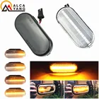 2 шт. светодиодный динамический боковой индикатор, габаритный сигнал, лампа, последовательный мигающий светильник для VW MK4 Jette Bora Golf 3 4 Lupo Passat