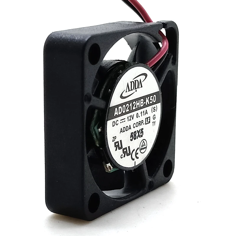 

2pcs mini micro 25mm 2506 2507 DC 12V ultra thin mini fan AD0212HB-K50 2.5cm set top box hard disk cooling fan