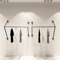 gy clothing store display rack wall mounted mens and womens clothing store clothes rack clothes hanger hanger side hanging