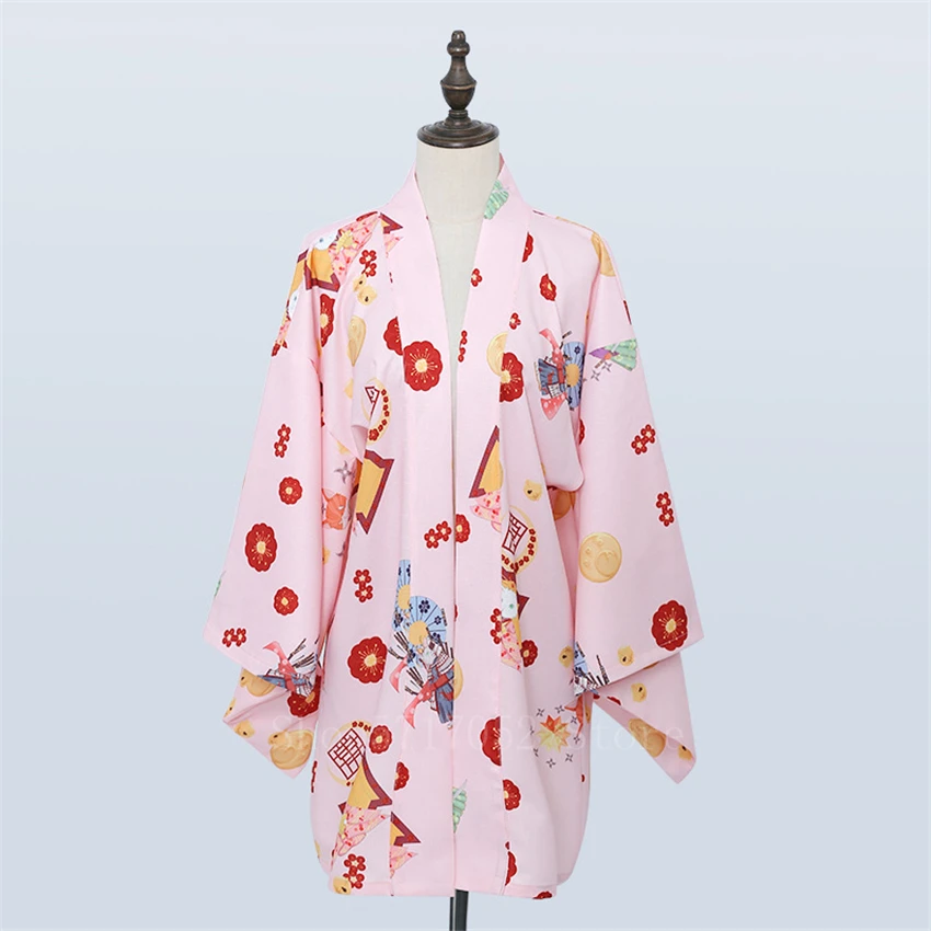 Кимоно женское в японском стиле хаори кардиган юката Харадзюку азиатская одежда