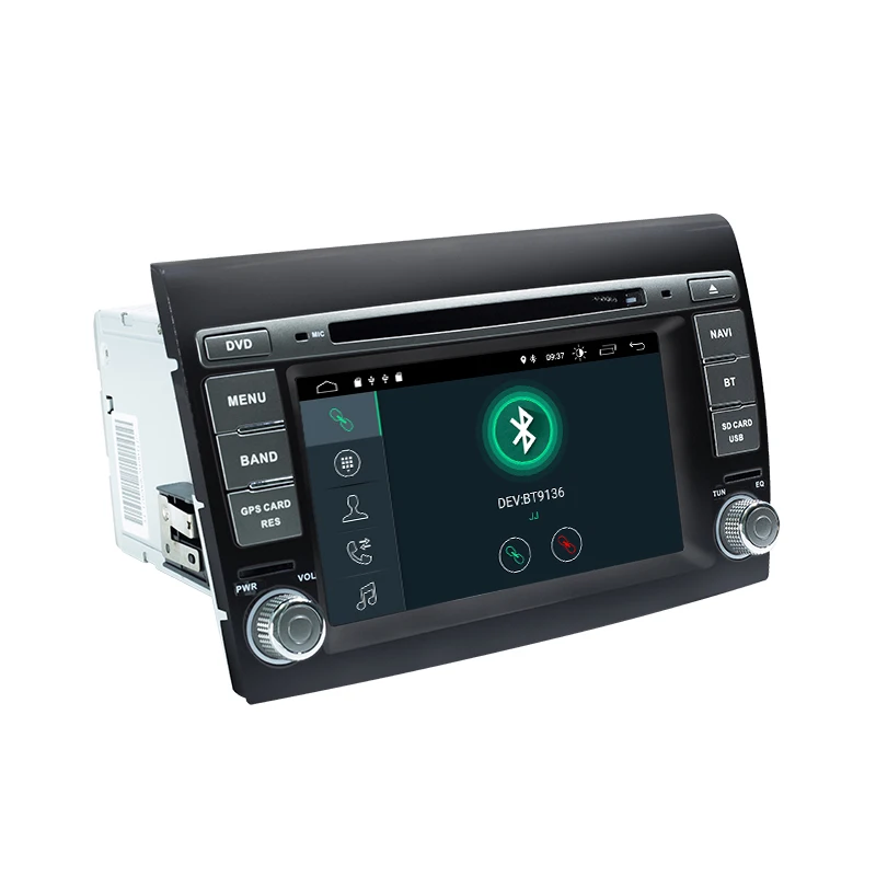 Автомобильный мультимедийный плеер IPS DSP 2 Din Android 10 для Fiat/Bravo 2007 2008 2009 2010 2011 2012
