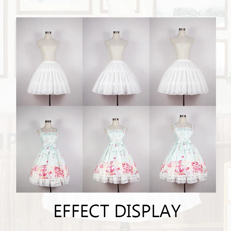 Регулируемая линия бальное платье кринолин нижняя юбка косплей короткая женская