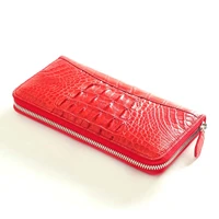 ourui true crocodile leather women wallet new Genuine crocodile leather color women wallet women clutch bag