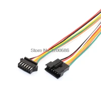 sm 2 54mm 6p female and male connector wire harness 20cm totally