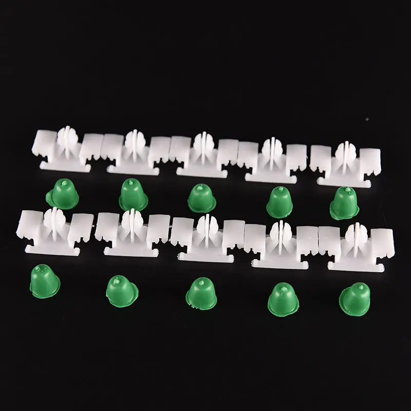 

10pcs Car Door Bump Strip Fasten Clips Exterior Side Trim Moulding For Car E36 1992-2000 Hot Selling