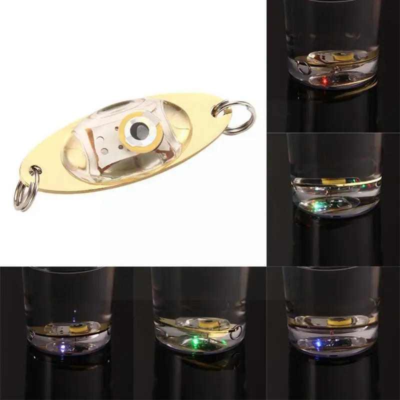 

1 Pcs LED Deep Drop Underwater Eye Fish Attractor Lure Light Flashing Lamp Fish Trap For Fishing Drop Shipping High Quality H0N9