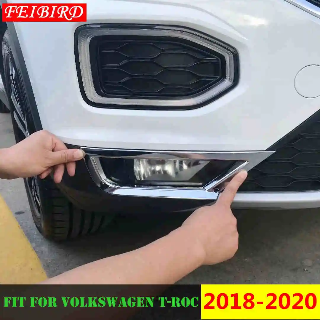 Внешний вид для Volkswagen T Roc 2018 2019 ABS сторона автомобиля передние + задние