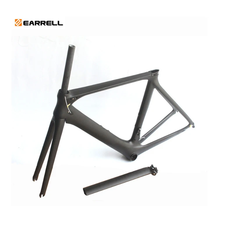 EARRLL углеродная велосипедная дорога рама без логотипа может быть настроена Di2