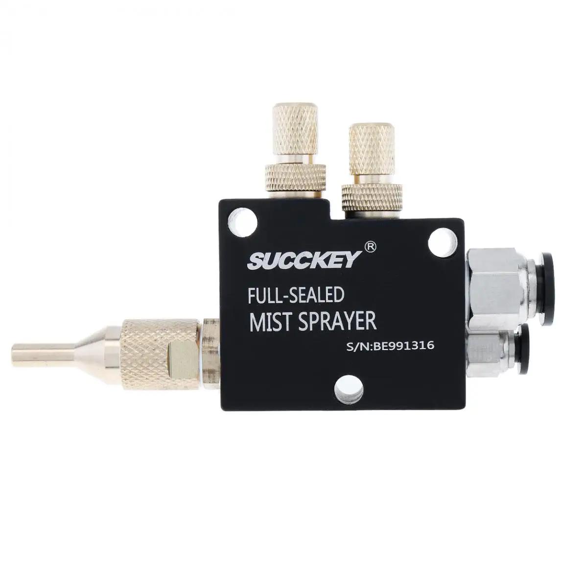 Precision Mist Coolant Lubrication Spray System with 1.5m Flexible Pipe for Metal Cutting Engraving Cooling Machine / CNC Lathe |